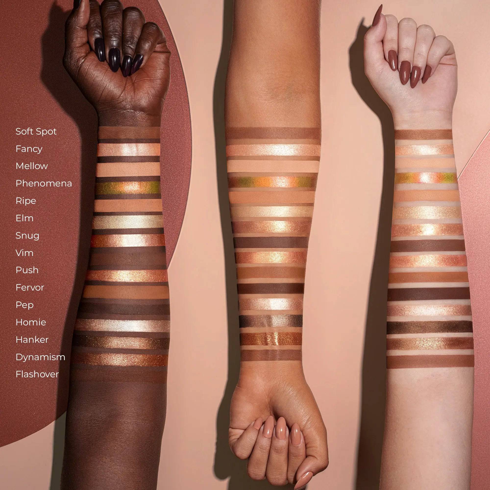 I NEED A WARM EYESHADOW PALETTE נטאשה דנונה מייקאפ