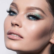 Eyeshadow Palette 28 shades - פלטת צלליות לעיניים- 28 גוונים -חום-ירוק Natasha Denona