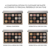 Eyeshadow Palette GLAM - פלטת צלליות לעיניים גלאם -  3