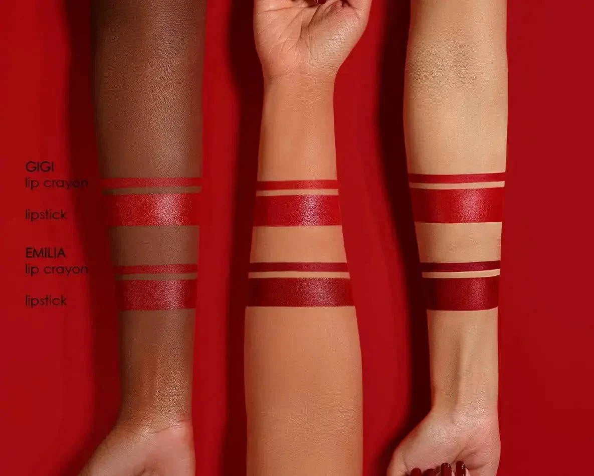 The ultimate rouge lip set - Emilia - סט השפתיים האולטימטיבי איי ניד אה רוג'- אמיליה Natasha Denona-set