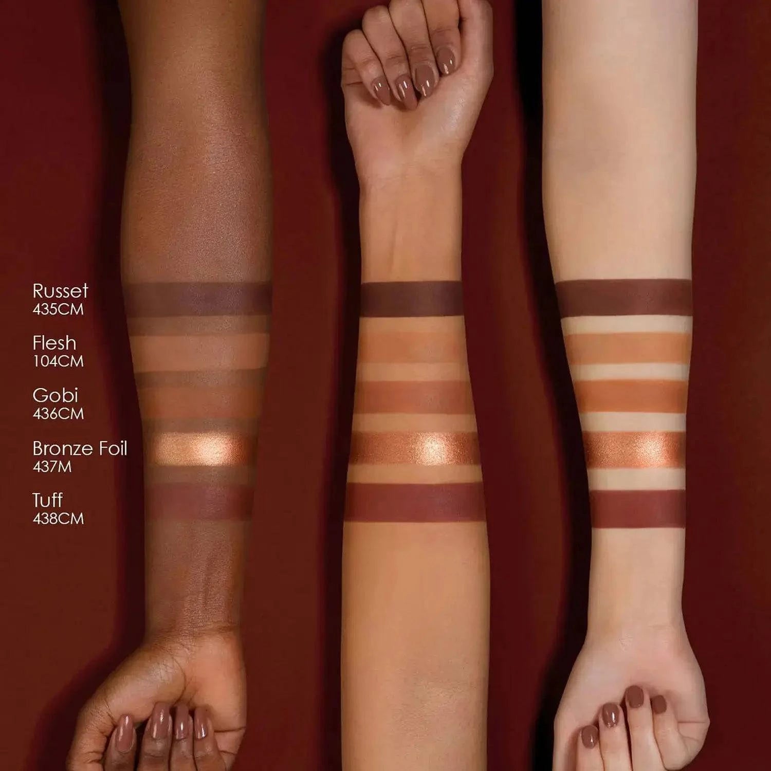 mini bronze eyeshadow palette  - פלטת צלליות לעיניים מיני ברונז Natasha Denona