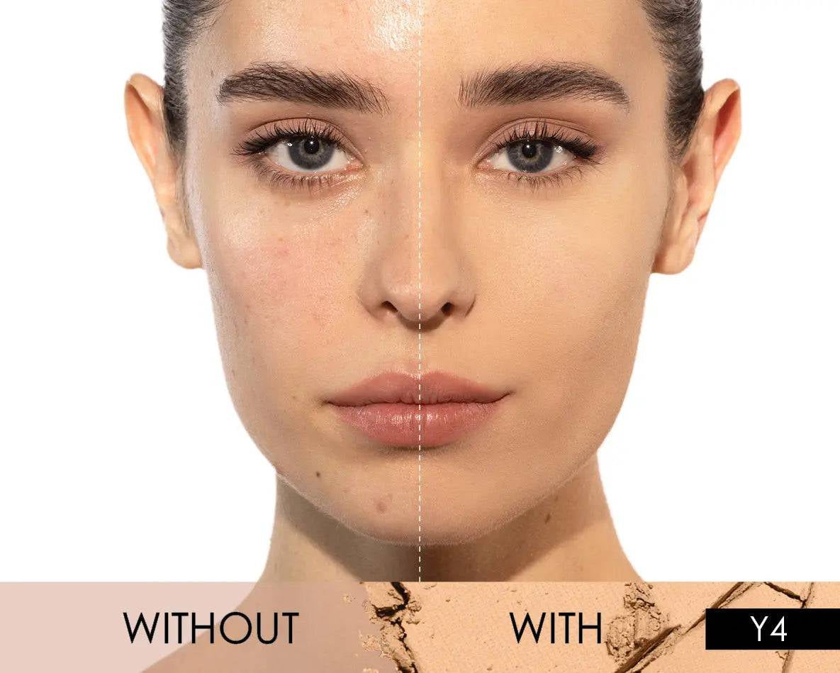HY-GLAM POWDER FOUNDATION REFILL - מילוי מחדש- מייקאפ פודרה היי-גלאם פאודר פאונדיישן -  