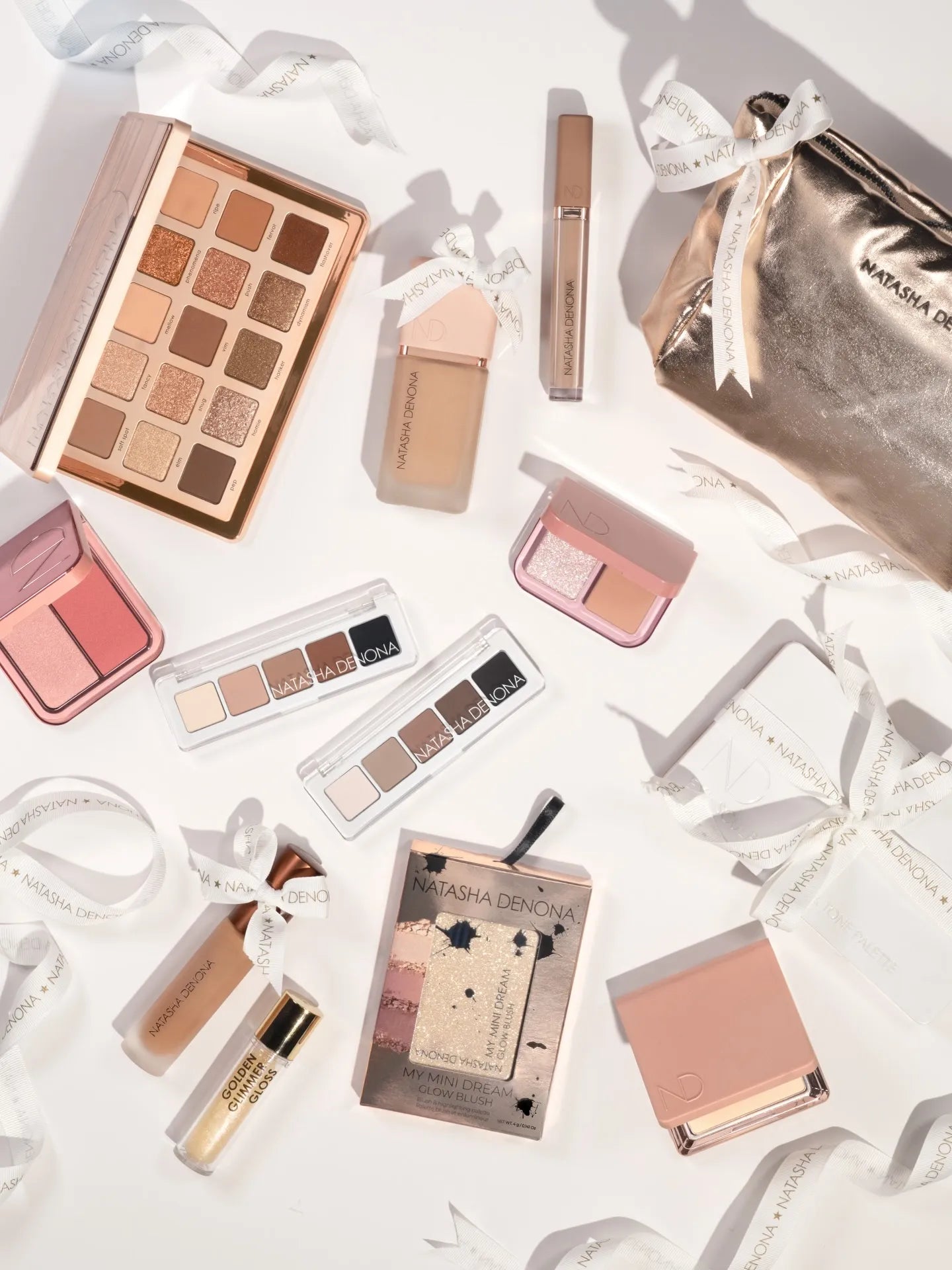 HAPPY HOLIDAYS FROM THE ND TEAM 🤍🎀✨ Wishing everyone a year full of glam and glow!!! What do you think is coming in 2026? 👀☺️