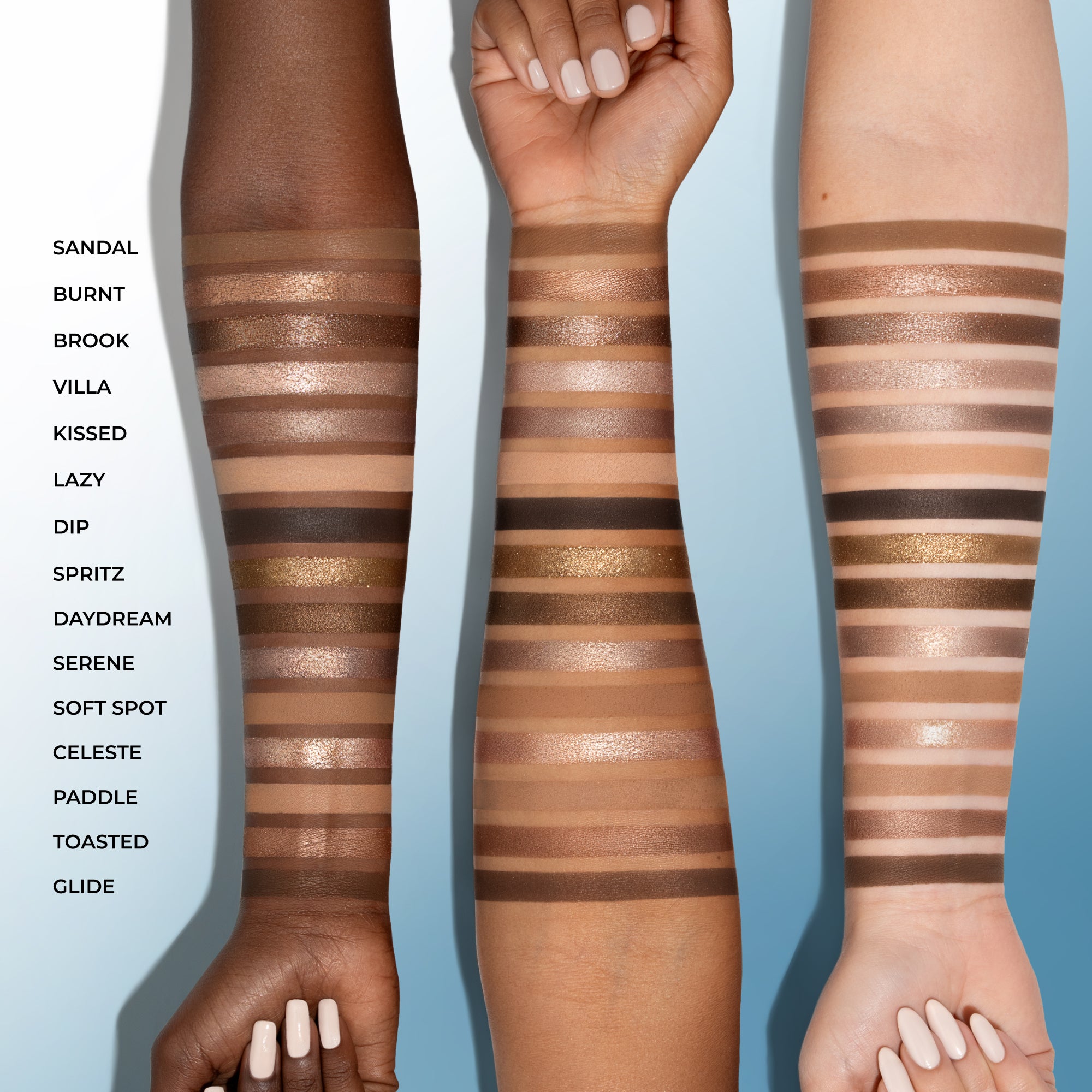 TAN EYESHADOW PALETTE - נטאשה דנונה מייקאפ