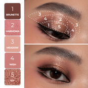 MINI BLOOM EYESHADOW PALETTE - פלטת צלליות לעיניים מיני בלום