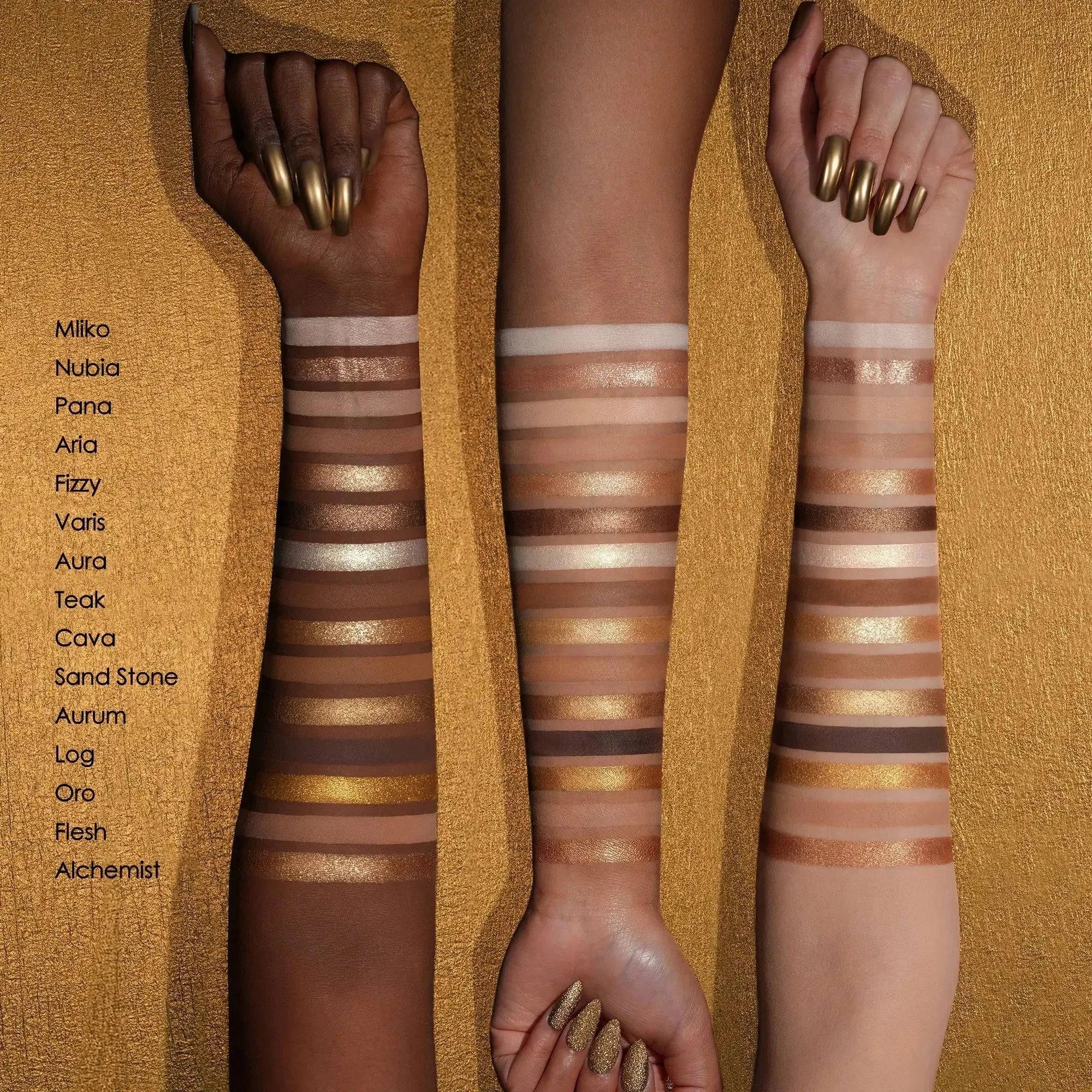 GOLDEN EYESHADOW PALETTE - פלטת צלליות לעיניים גולדן Natasha Denona-NEW