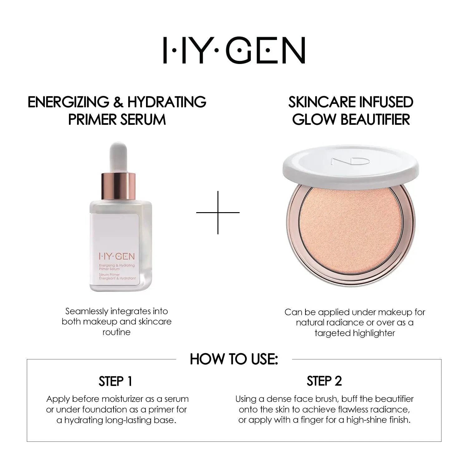HY-GEN SKINCARE INFUSED GLOW BEAUTIFIER - אבקת הארה היי-ג'ן ביוטיפייר -  8