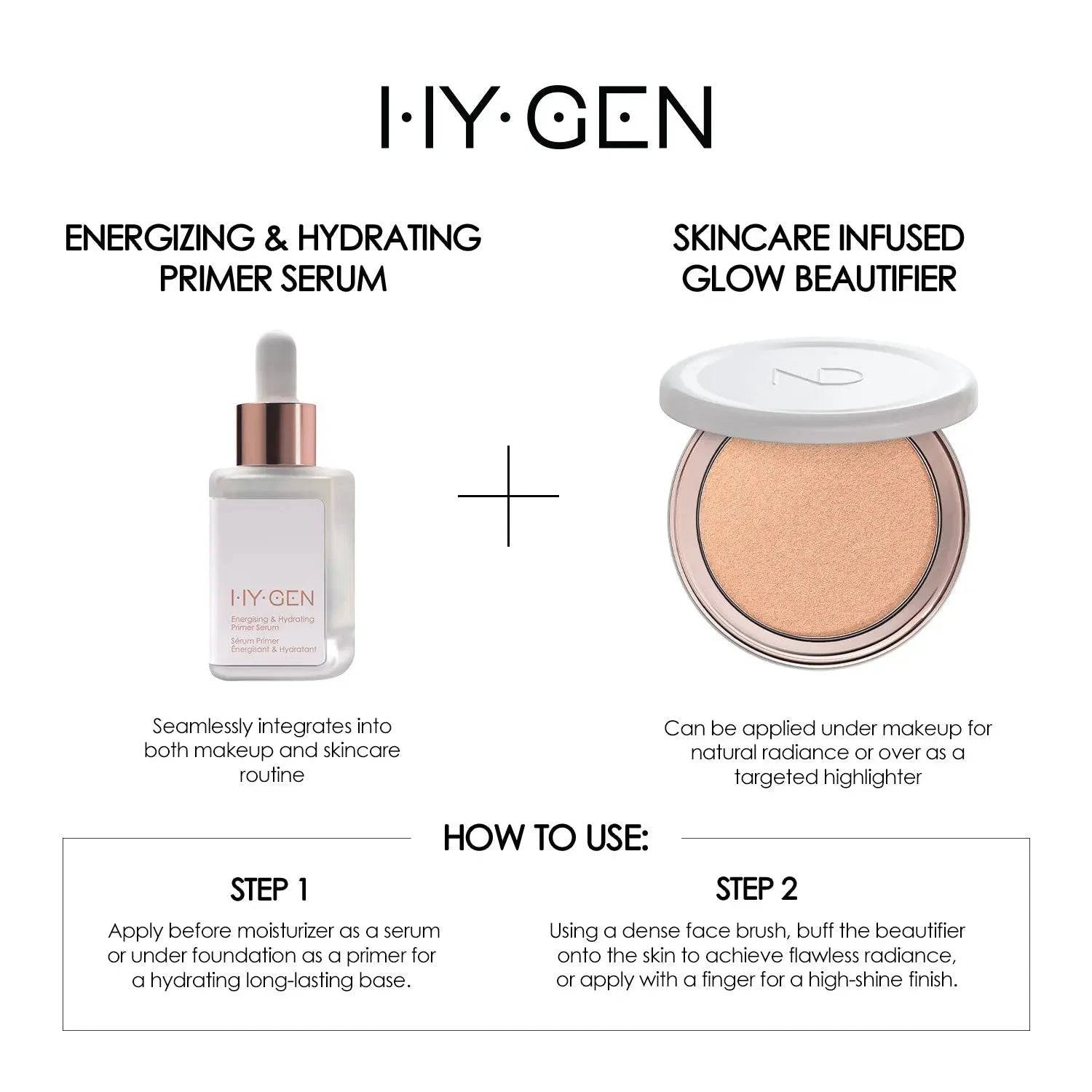 HY-GEN SKINCARE INFUSED GLOW BEAUTIFIER - אבקת הארה היי-ג'ן ביוטיפייר -  7