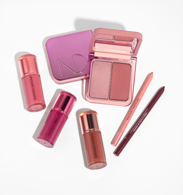 באנר הכולל את קולקציית האביב של ND - היי-גלוס והגוונים החדשים של היי-בלאש ועפרון השפתיים I NEED A NUDE.