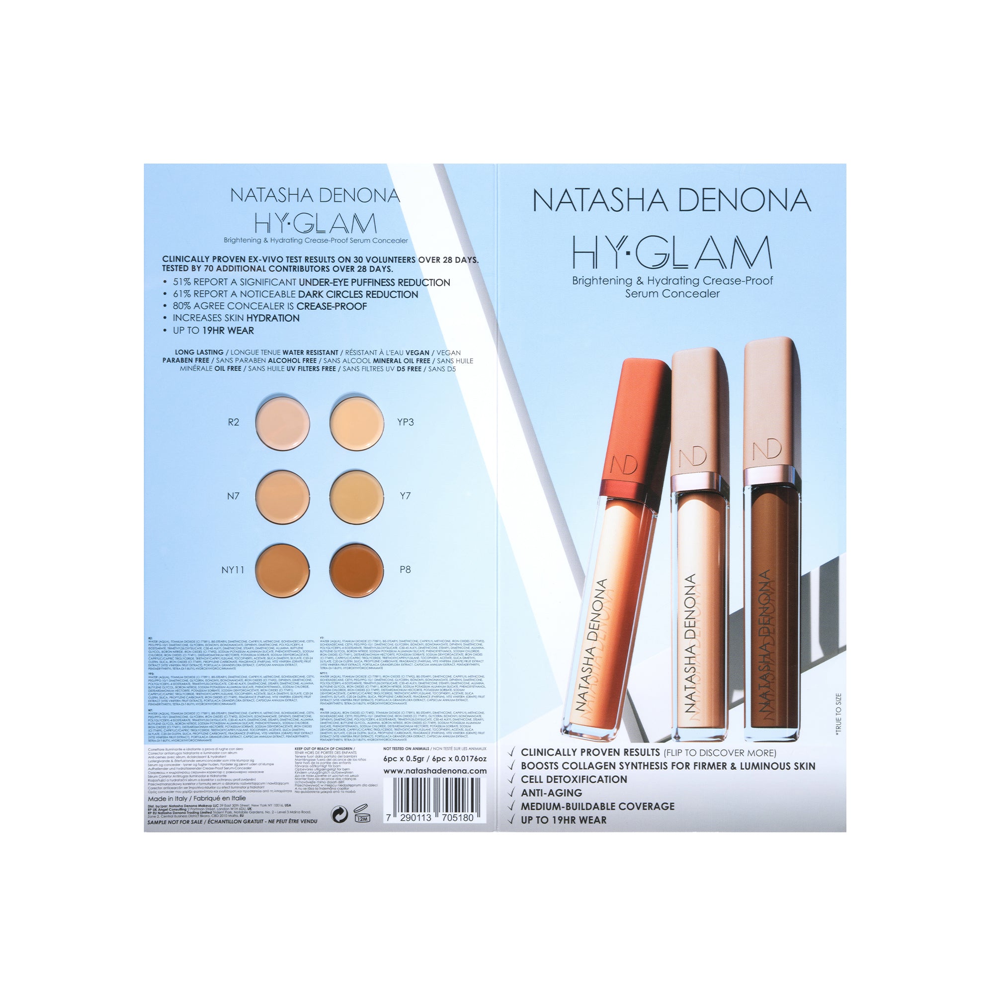 HY-GLAM CONCEALER SAMPLE - דוגמית קונסילר היי-גלאם