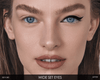 MACRO BLADE PRO FLOW PRECISION EYELINER model look before and after