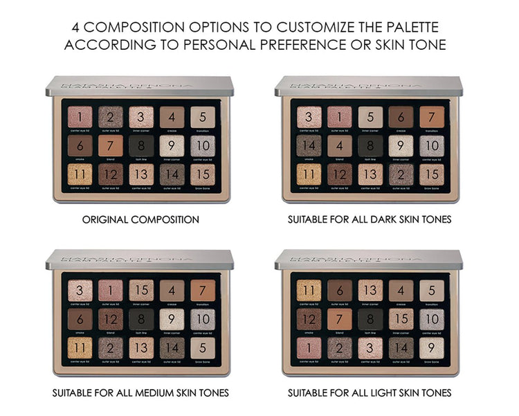 Glam Palette composition options