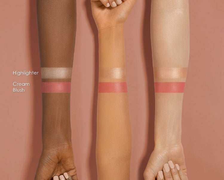 ROSE CHEEK DUO swatches