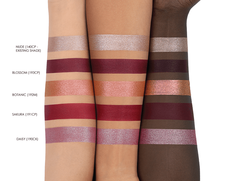 CRANBERRY PALETTE swatches